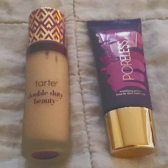 Tarte shape tape and poreless primer bundle